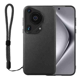 For Huawei Pura 70 Ultra ViLi TC Series Kevlar Carbon Fiber Texture Phone Case(Black)