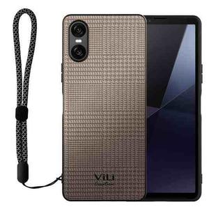 For Sony Xperia 10 VI ViLi TH Series Shockproof Phone Case(Grey)