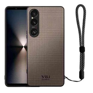 For Sony Xperia 1 VI ViLi TH Series Shockproof Phone Case(Grey)