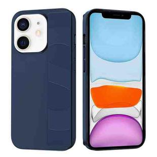For iPhone 11 Silicone Wristband Holder Phone Case(Blue)