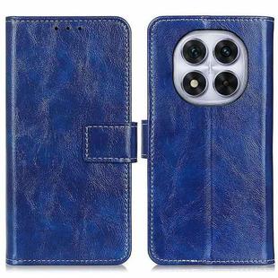 For Redmi Note 14 Pro 4G Retro Crazy Horse Texture Leather Phone Case(Blue)