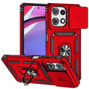 For Motorola Moto G Play 2025 / G Power 2025 Sliding Camshield Holder Phone Case(Red)