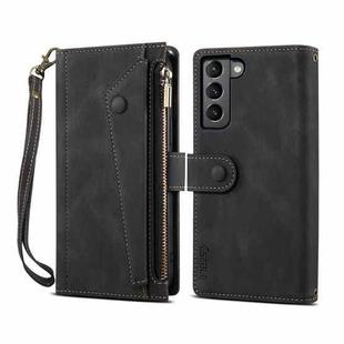 For Samsung Galaxy S24+ 5G ESEBLE Retro Frosted RFID Flip Leather Phone Case(Black)