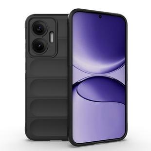 For Redmi Turbo 4 Pro 5G Magic Shield TPU + Flannel Phone Case(Black)