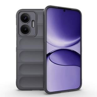 For Redmi Turbo 4 Pro 5G Magic Shield TPU + Flannel Phone Case(Dark Grey)