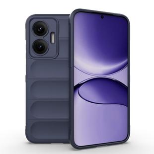 For Redmi Turbo 4 Pro 5G Magic Shield TPU + Flannel Phone Case(Dark Blue)