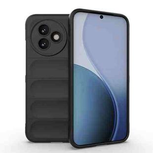 For Redmi K80 Ultra 5G Magic Shield TPU + Flannel Phone Case(Black)