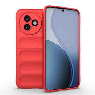 For Redmi K80 Ultra 5G Magic Shield TPU + Flannel Phone Case(Red)