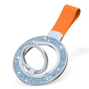 Glitter Magnetic Ring Buckle Holder(Pink Blue + Orange)