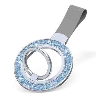 Glitter Magnetic Ring Buckle Holder(Pink Blue + Grey)