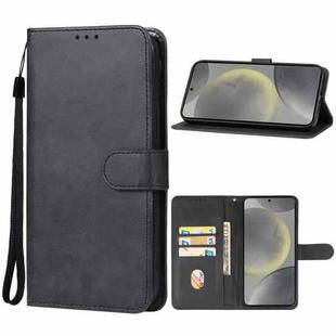 For Samsung Galaxy S24 FE 5G Leather Phone Case(Black)