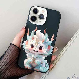 For iPhone 11 Pro Loong Baby PC Hybrid TPU Phone Case(Black)
