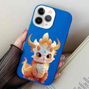 For iPhone 11 Pro Loong Baby PC Hybrid TPU Phone Case(Blue)