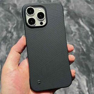For iPhone 13 Pro Carbon Fiber Frameless Cooling Phone Case(Black)