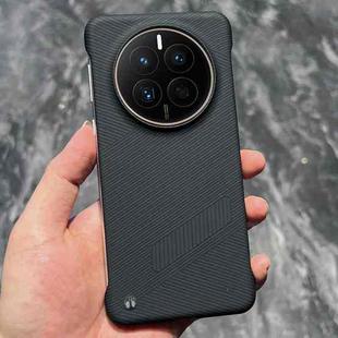 For Huawei Mate 50 Carbon Fiber Frameless Cooling Phone Case(Black)