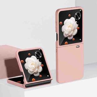 For Honor Magic V Flip Ultra-thin Skin Feel PC Phone Case(Pink)
