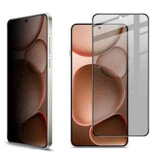 For OPPO Find X8 Ultra imak 3D Curved Privacy Full Screen Tempered Glass Film