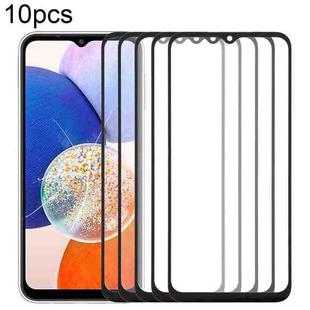 For Samsung Galaxy A14 5G SM-A146B 10pcs Front Screen Outer Glass Lens with OCA Optically Clear Adhesive