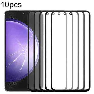 For Samsung Galaxy S23 FE SM-S711B 10pcs Front Screen Outer Glass Lens with OCA Optically Clear Adhesive