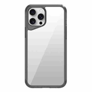For iPhone 15 Pro Ice Transparent Series TPU + PC + Acrylic Hybrid Phone Case(Grey)