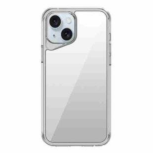 For iPhone 15 Ice Transparent Series TPU + PC + Acrylic Hybrid Phone Case(Transparent)