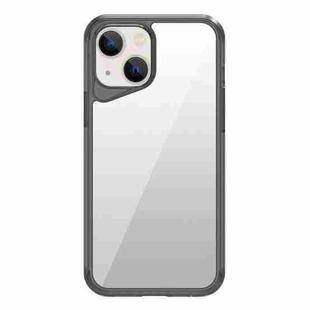 For iPhone 14 Plus Ice Transparent Series TPU + PC + Acrylic Hybrid Phone Case(Grey)