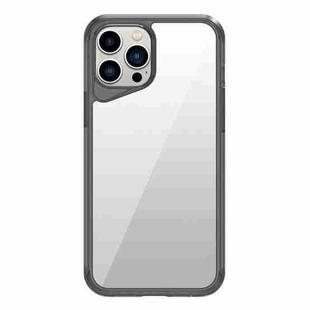 For iPhone 13 Pro Ice Transparent Series TPU + PC + Acrylic Hybrid Phone Case(Grey)