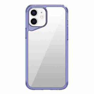 For iPhone 11 Ice Transparent Series TPU + PC + Acrylic Hybrid Phone Case(Purple)