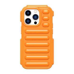 For iPhone 15 Pro Max Capsule Series Candy Color TPU Phone Case(Orange)