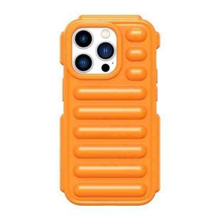 For iPhone 14 Pro Max Capsule Series Candy Color TPU Phone Case(Orange)