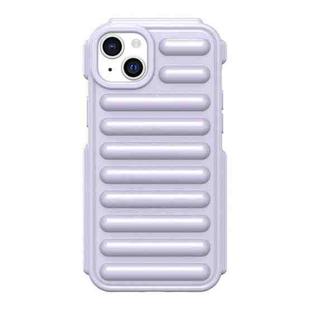 For iPhone 14 Plus Capsule Series Candy Color TPU Phone Case(Purple)