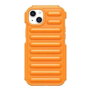 For iPhone 14 Capsule Series Candy Color TPU Phone Case(Orange)