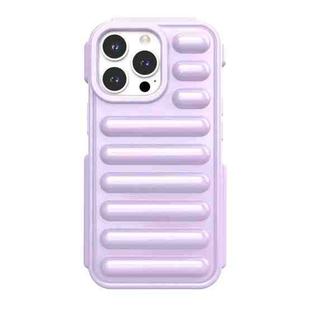 For iPhone 13 Pro Max Capsule Series Candy Color TPU Phone Case(Purple)
