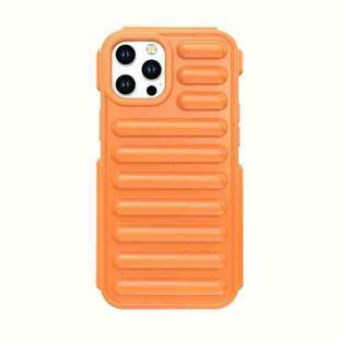 For iPhone 12 Pro Max Capsule Series Candy Color TPU Phone Case(Orange)