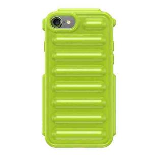 For iPhone 8 Capsule Series Candy Color TPU Phone Case(Green)