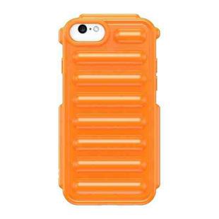 For iPhone 6 Capsule Series Candy Color TPU Phone Case(Orange)