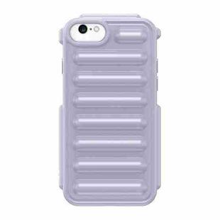 For iPhone 6 Capsule Series Candy Color TPU Phone Case(Purple)