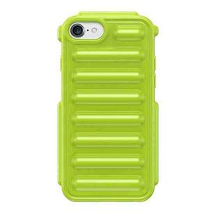 For iPhone 7 Capsule Series Candy Color TPU Phone Case(Green)