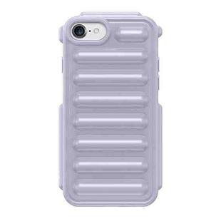 For iPhone 7 Capsule Series Candy Color TPU Phone Case(Purple)