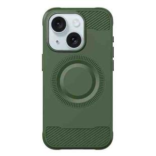 For iPhone 15 Plus Skin Feel Frosted TPU Phone Case(Green)