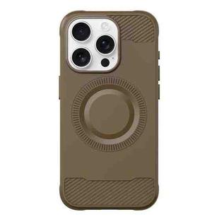 For iPhone 16 Pro Max Skin Feel Frosted TPU Phone Case(Brown)