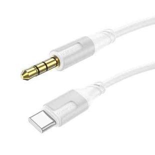 Borofone BL19 AUX Creator Audio Cable, 3.5mm to Type-C Cable(White)