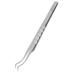 2UUL Non-magnetic Stainless Stencil Tweezers with Holes, Model:TW22