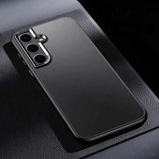 For Samsung Galaxy S24 5G SULADA Skin Feel Matte Shockproof Phone Case(Black)