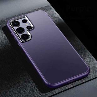 For Samsung Galaxy S24 Ultra 5G 5G SULADA Skin Feel Matte Shockproof Phone Case(Purple)