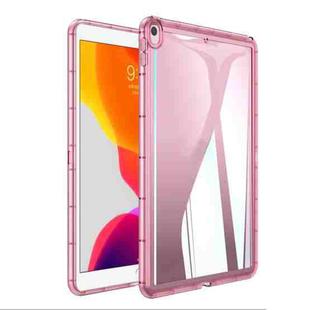 For iPad Air 3 10.5 2019 Clear Acrylic Hybrid TPU Tablet Case(Pink)