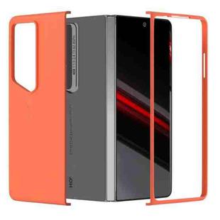 For Honor Magic V2 RSR Porsche Design Full Coverage Skin Feel PC Phone Case(Orange)