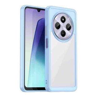 For Redmi 14R Colorful Series Acrylic Hybrid TPU Phone Case(Blue)