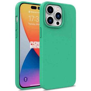 For iPhone 16 Pro Max Wheat Straw TPU Phone Case(Green)