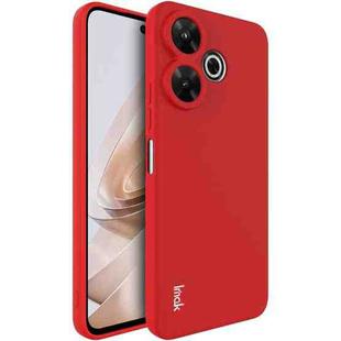 For Xiaomi Poco M6 4G IMAK UC-4 Series Straight Edge TPU Soft Phone Case(Red)